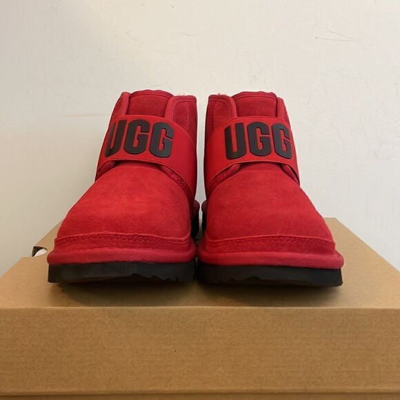 UGG Kid Neumel II Graphic Boots Red US Big Kid 5 Y/UK 4/EU 37 - Picture 7 of 15